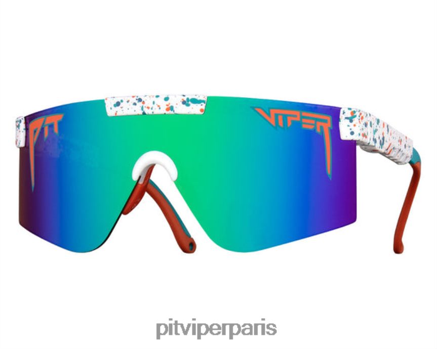 Lunettes De Soleil Pit Viper 2022 - Verres Polarisés Noircissants - Monture Noire - Style Sportif Années 2000